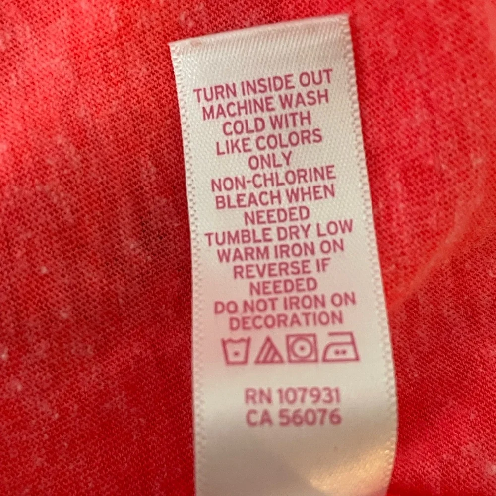 Justice‎ Elephant Style Tank Top Size 12 Coral Pink